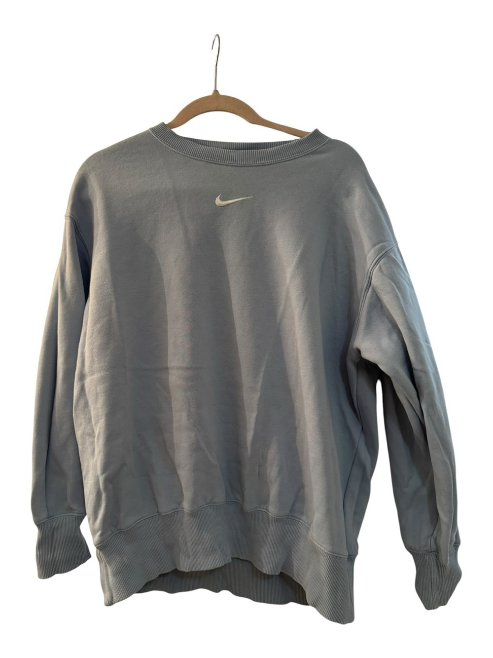 Light Blue Nike Crewneck Sweatshirt Size Small